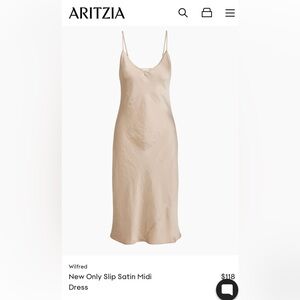 Aritzia slip dress